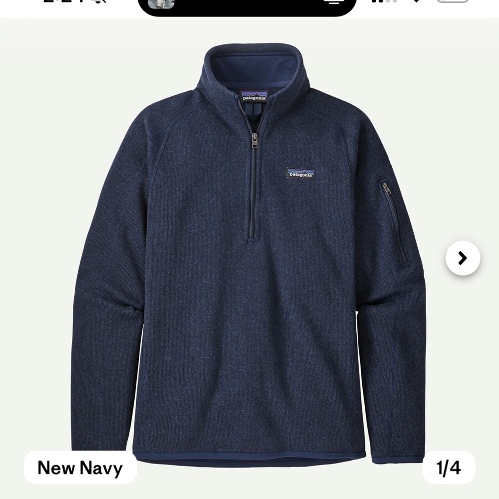 Patagonia Women's Cowl Neck Sweater - New Navy